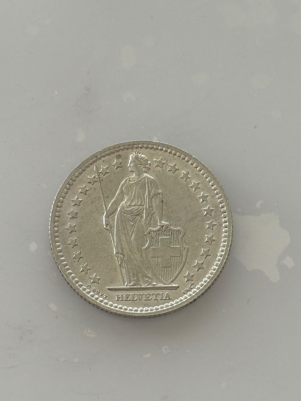 Alle Münzen: 2 Franken 1957  vorzüglich – Neu (gemäss Beschreibung) aus Wallisellen von SWISS_SILVER1
