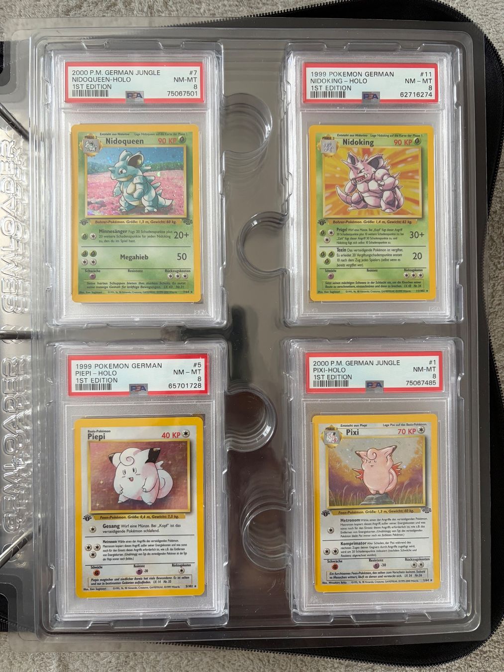 Pokémon Cartes à collectionner: Pokemon PSA Sammlung 1. Edition 1999/2000 – D'occasion à Kesswil par tim_t2rm 1