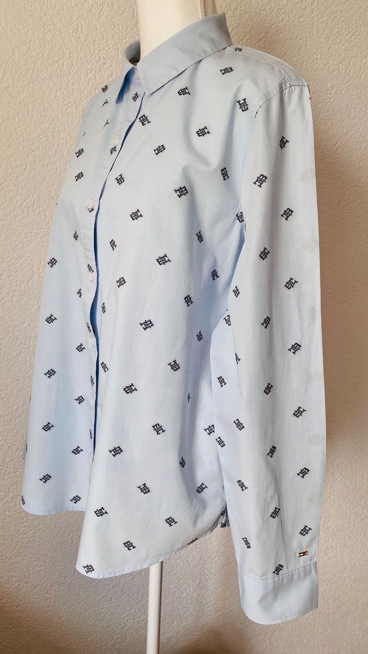 Tommy Hilfiger Camicette: Tommy Hilfiger Hemdbluse Grösse L – Usato da Oberwil BL venduto da Leni-Mischi 2