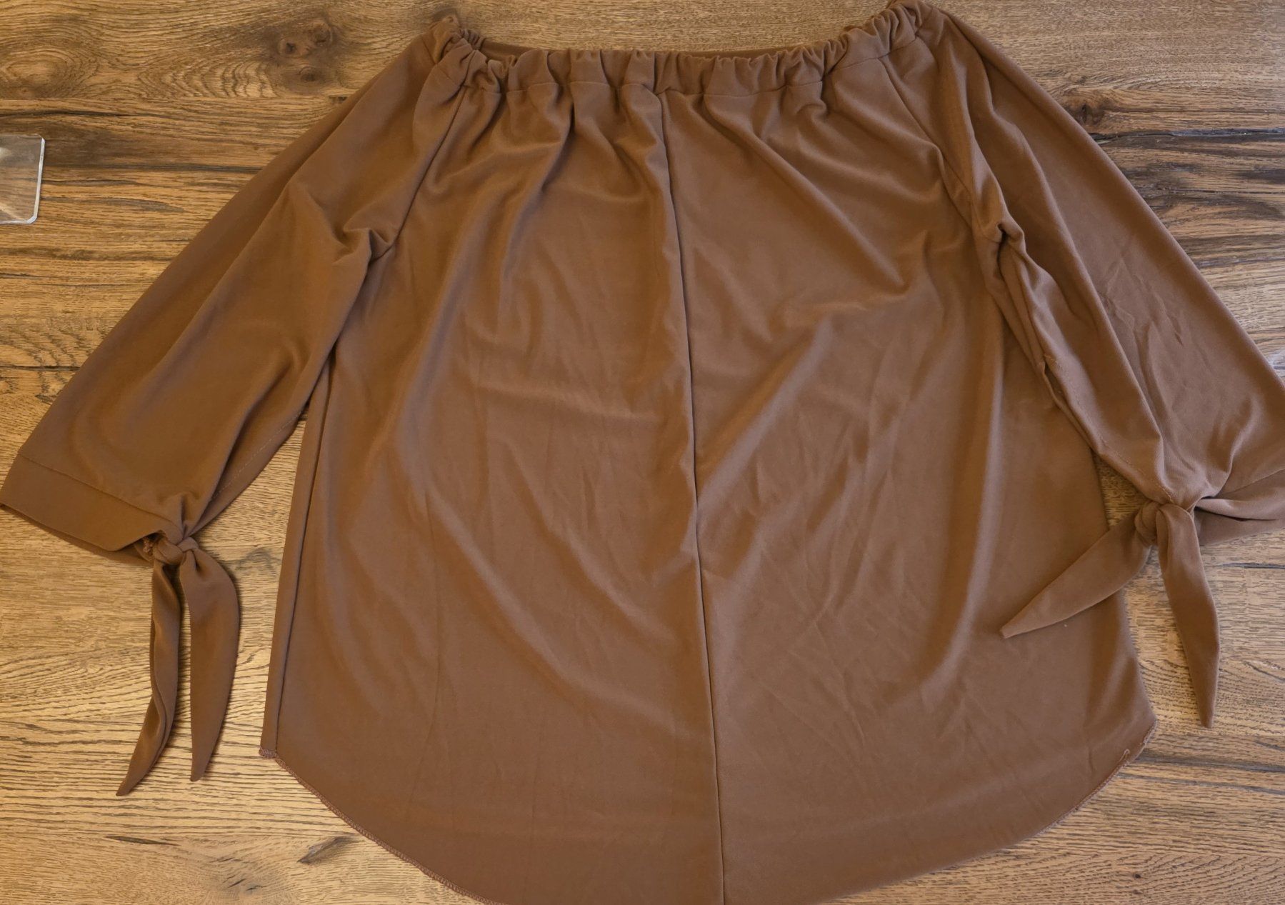 Camicette: Trendige -Bluse in Caramel – Usato da Basel venduto da sci_67ms 3