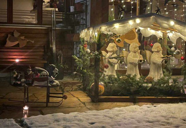 Statuette: 3 grosse handgefertigte Weihnachtsengel – Usato da Oeschgen venduto da HASD 8