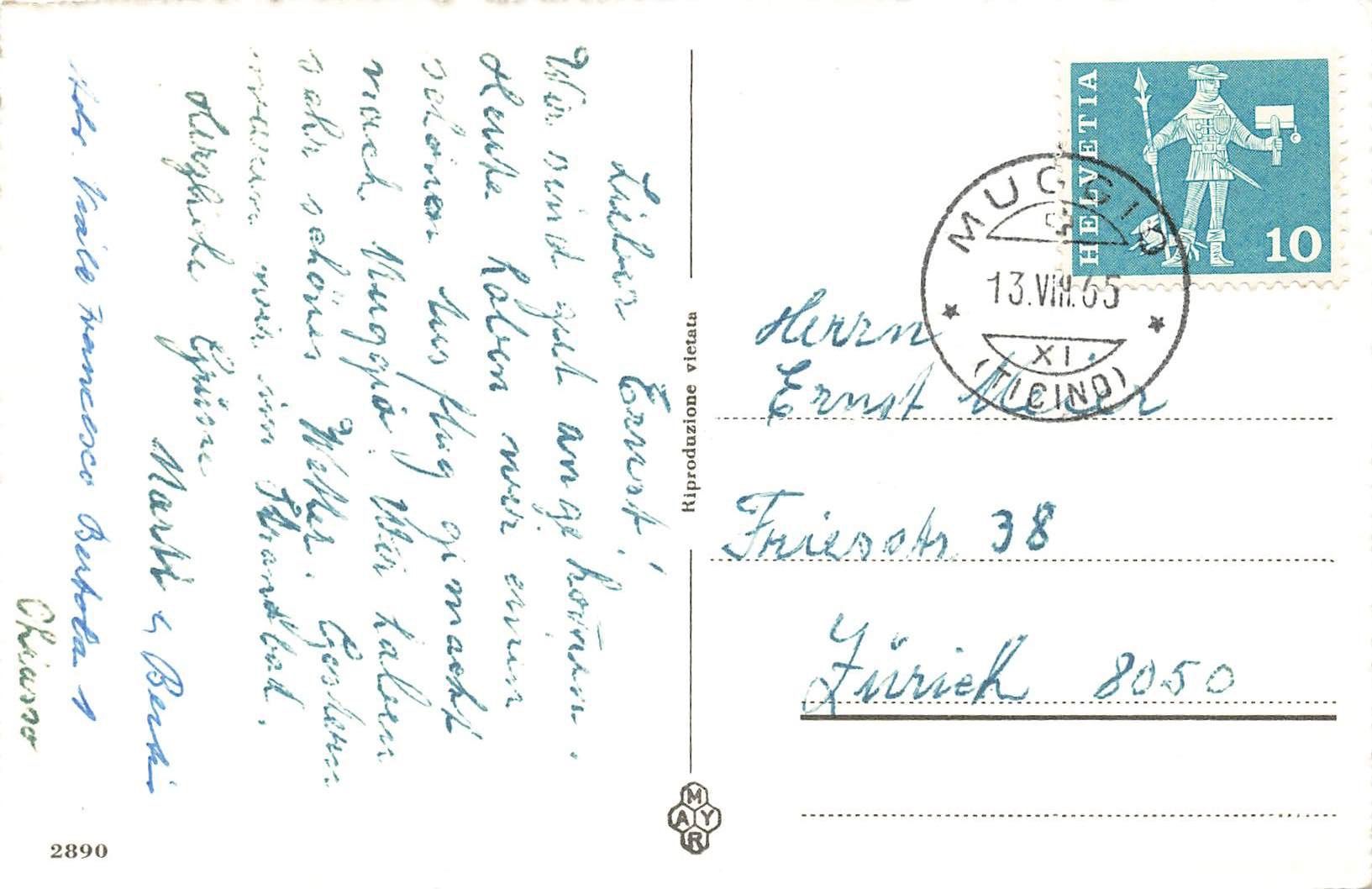 Cartes postales: Valle Muggio – D'occasion à Biasca par Blenio71 1