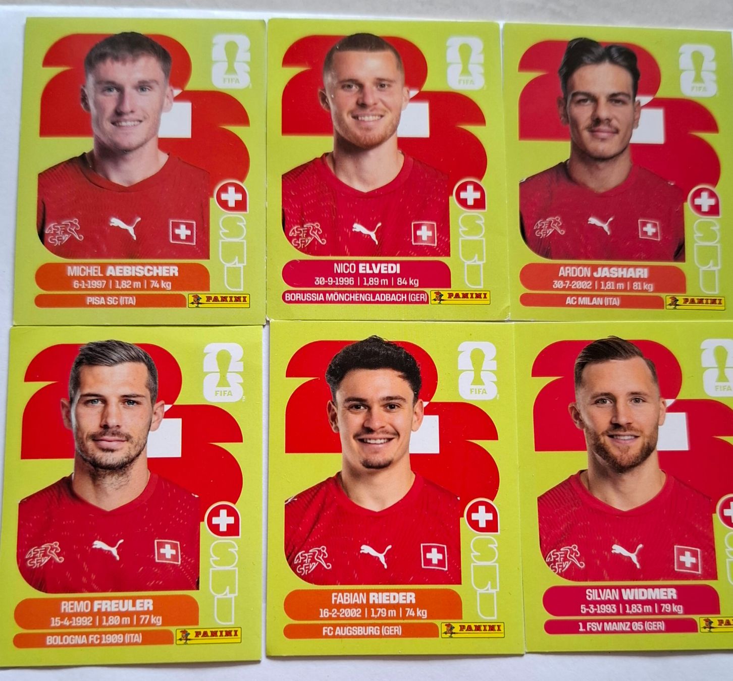 Panini Sammelbilder & Trading cards: WM 2026 Schweizer Nati Paninibilder.. – Neu (gemäss Beschreibung) aus Rotkreuz von keerthdi 2