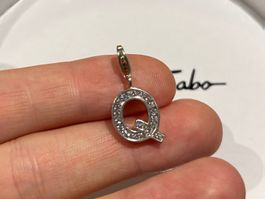 Thomas Sabo Charm Buchstabe Q mit Zirkonia Steinen 💎✨