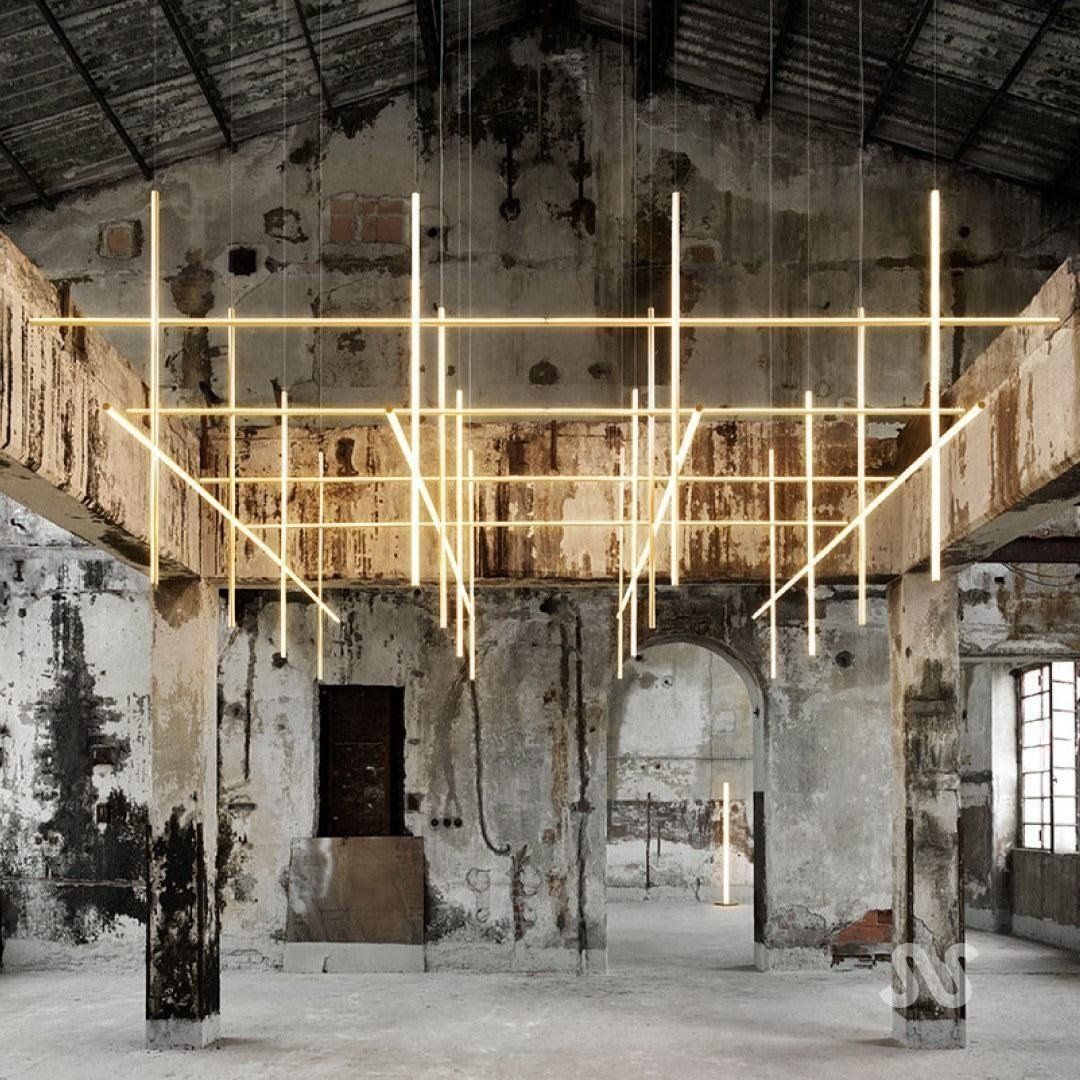 Lampadari & plafoniere: Lustre Gridline linéaire – Nuovo e nell'imballaggio originale da Vernier venduto da ton_m8qt 2