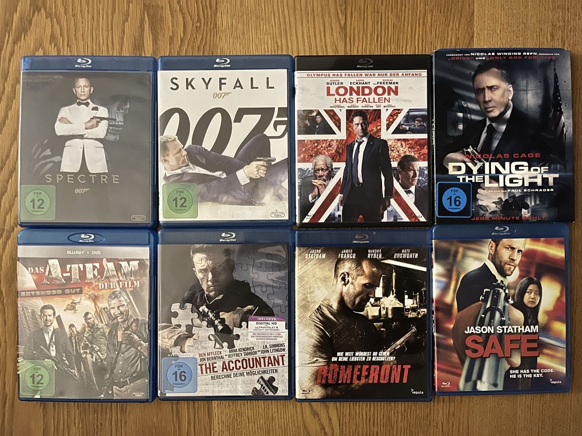 Tutti i DVDs: BlueRay Sammlung 33 Stk. – Usato da Rotkreuz venduto da oschoch 2