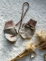 Süsse Baby Wollfäustlinge Gr. 6 Mt- Herbst/Winter 🧤🍂