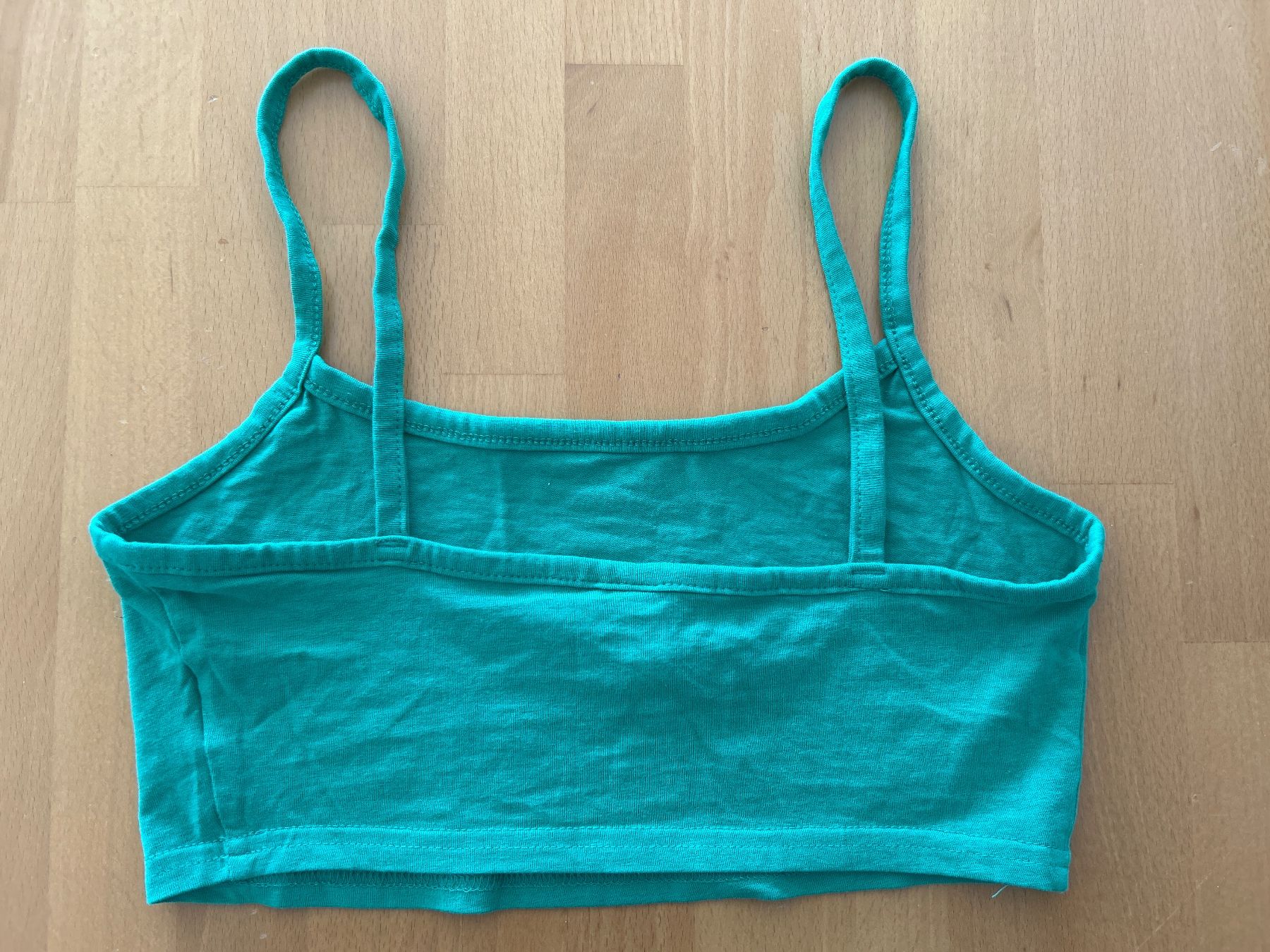 H&M Top: Sommer Crop Top Grün - Grösse S – Usato da Buttisholz venduto da allule13 1