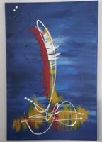Original Gemälde, abstrakte Kunst, handmade 80×120