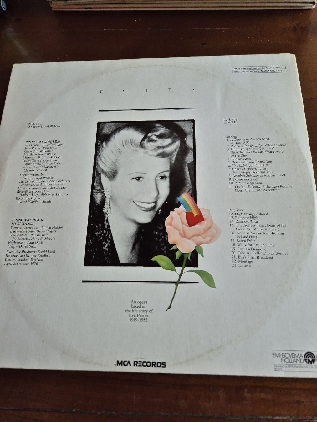 Dischi in vinile: Evita Schallplatte Andrew Lloyd Webber  – Usato da Grandval venduto da JeroenK 1