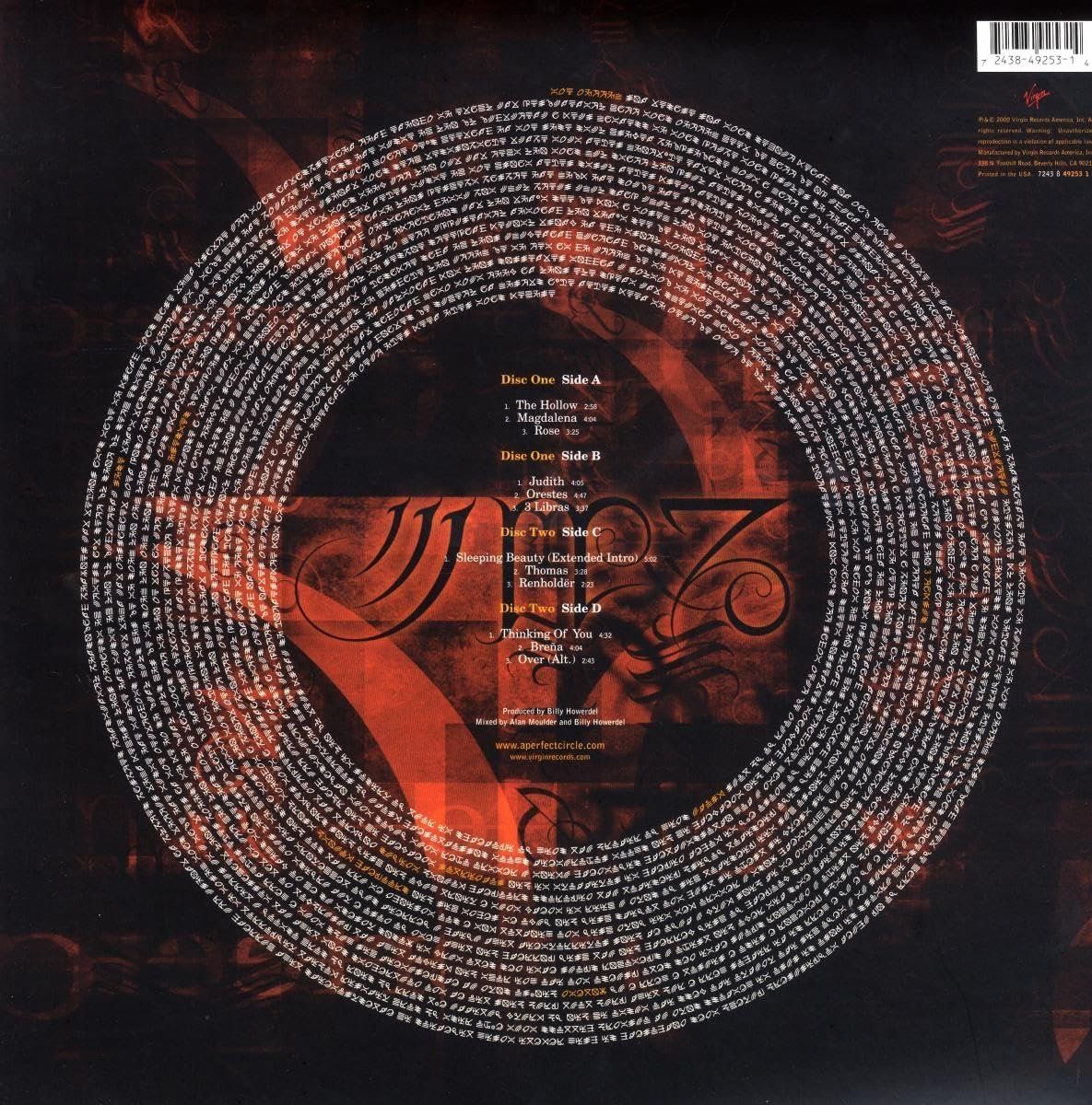 Dischi in vinile: A Perfect Circle - Mer De Noms - Vinyl – Nuovo e nell'imballaggio originale da Lenzburg venduto da 100ch 1