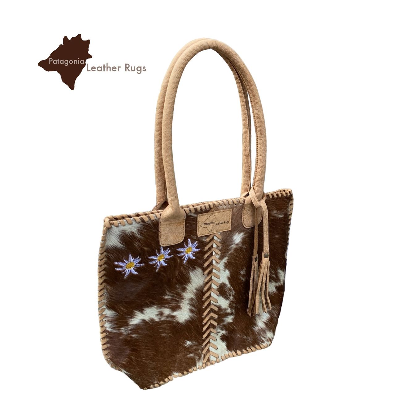 Borse da donna: Handtasche aus echtem Kuhfell Edelweiss – Nuovo e nell'imballaggio originale da Arbedo venduto da patagonialeatherrugs 4