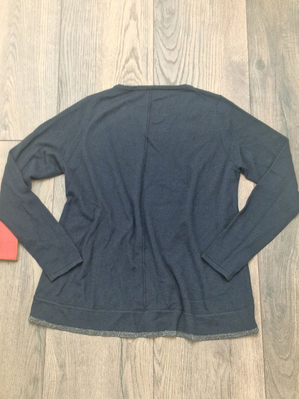 Hemisphere Pullover & Sweatshirts: Hemisphere Wolle Pullover dunkelblau mit Glitzerrand Gr S – Neu (gemäss Beschreibung) aus Meierskappel von HeartWear 5