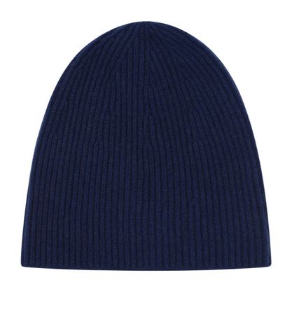LOOP CASHMERE Cashmere Beanie - Midnight Blue