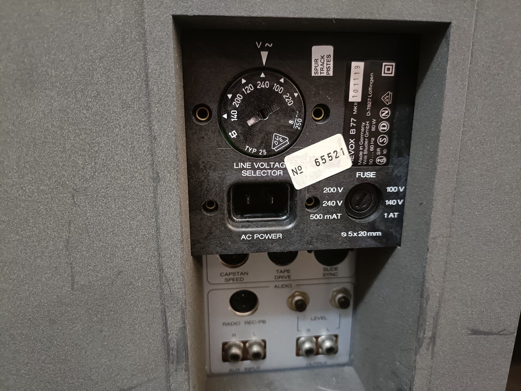 Revox Apparecchi a nastro: REVOX B77 MK II – Usato da Ittigen venduto da Norrelia 2
