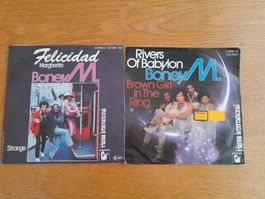 Boney M. - Rivers of Babylon - Single Schallplatte Top!