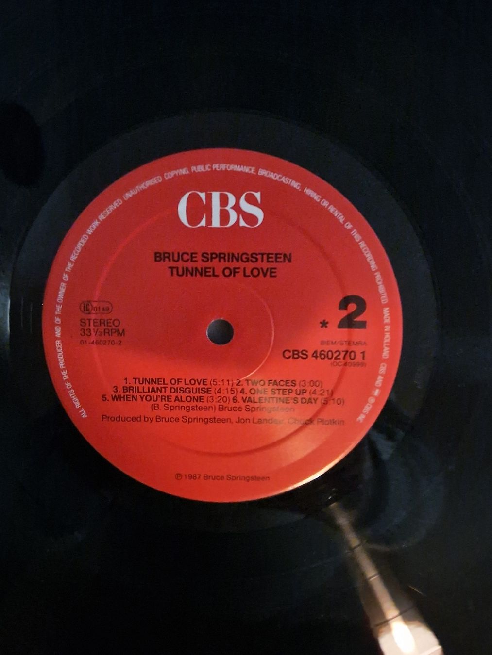 Dischi in vinile: Bruce Springsteen - Tunnel of Love – Usato da Pfaffnau venduto da gunport 5