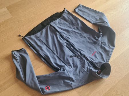 Mammut Outdoor Softshell Jacke/ grau Grösse XL