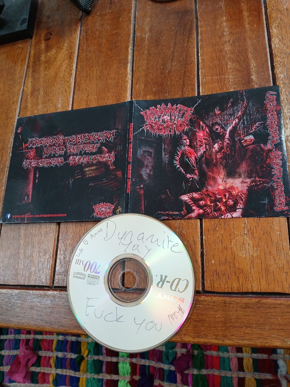 CD: dynamite Abortion- uterosacral...(promo Ltd 200) – Usato da St-Cergue venduto da VeganWarrior