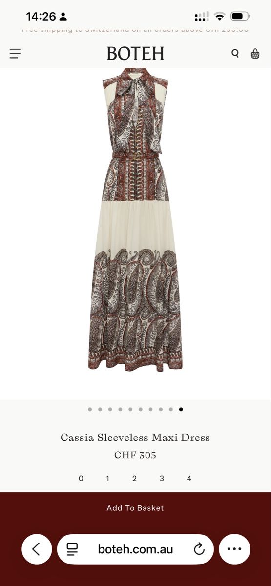 Robes: Boteh Cassia Maxi dress – D'occasion à Rain par thesta24 4