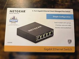 Netgear GS305E 5-Port Gigabit Smart Switch