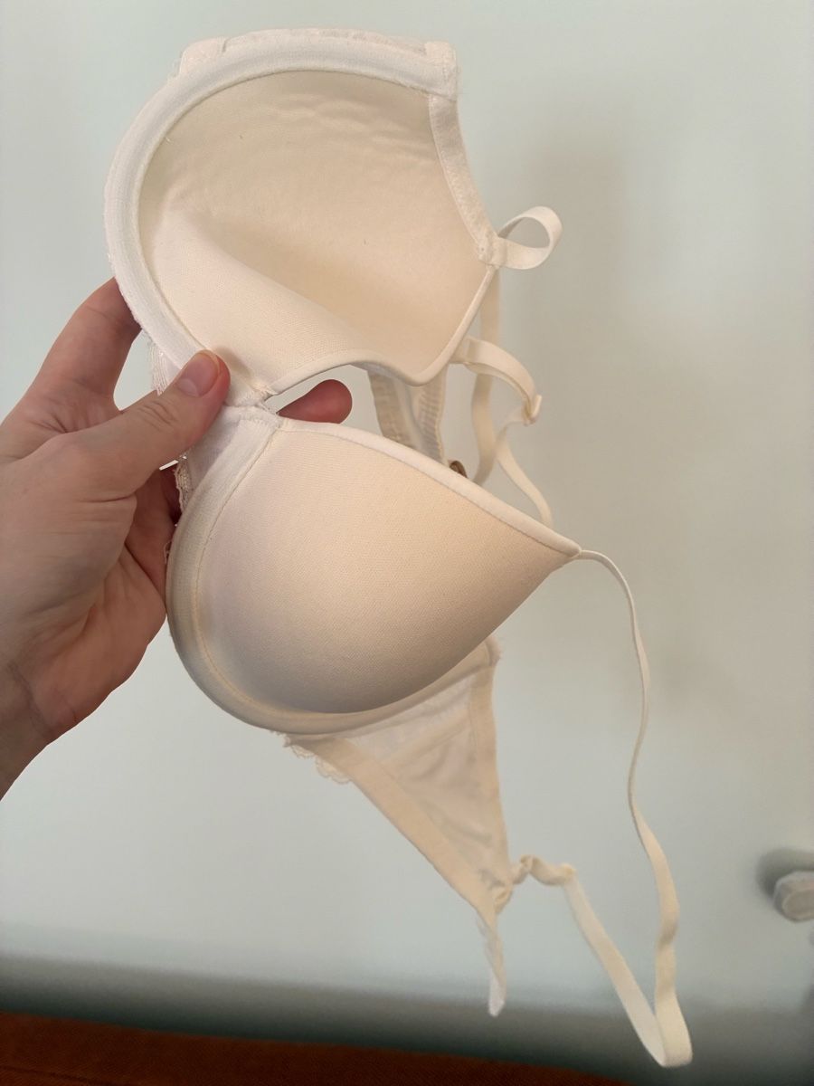 Sonstige Unterwäsche: White Lace Bra - Size 75B - like new – Gebraucht aus Untersiggenthal von mic_ksv9 2