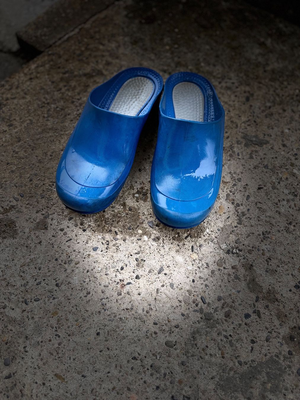 Scarpe da uomo: Operation sall Schuhe , hellblau, Gr. 43/44, neuwertig – Usato da Dotzigen venduto da White_Warrior 4