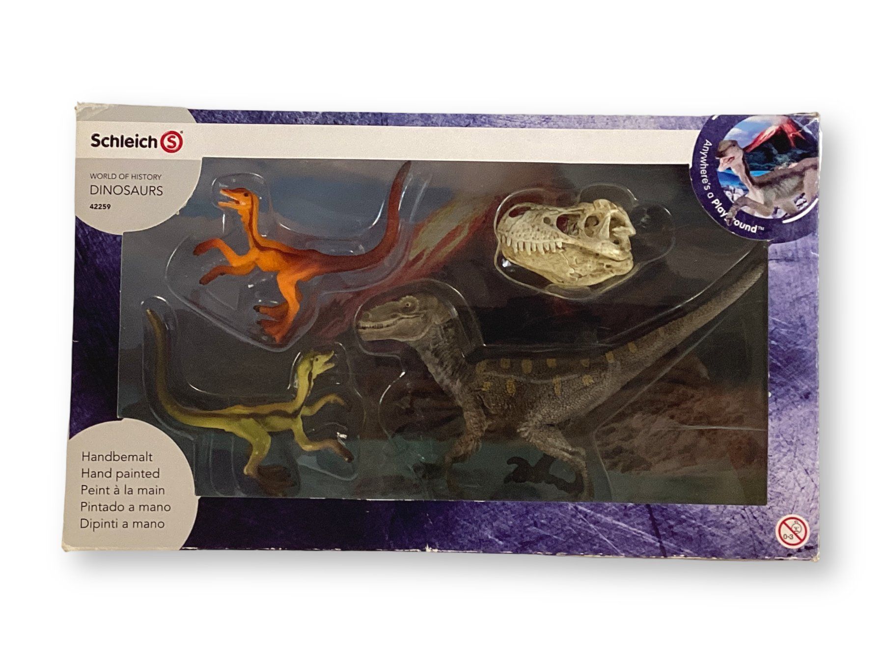 Schleich Giocattoli: SCHLEICH Dinosaurier-Set 42259 – Usato da Zürich venduto da Restwert_Zuerich