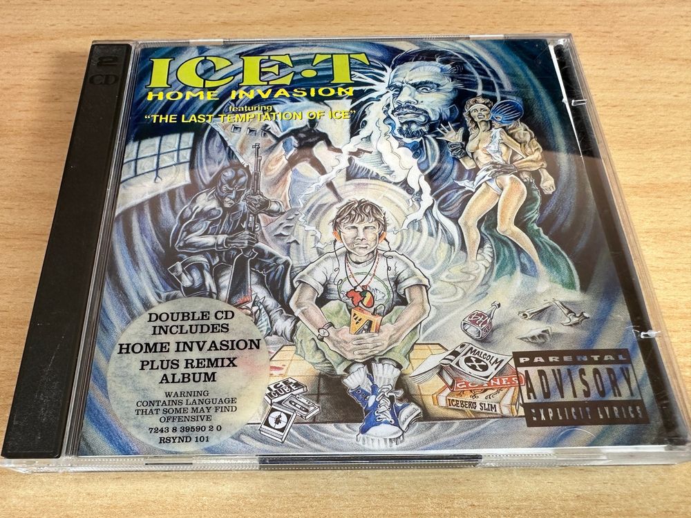 Ice-T – Home Invasion & The Last Temptation Of Ice - 2 CD (Gebraucht ...