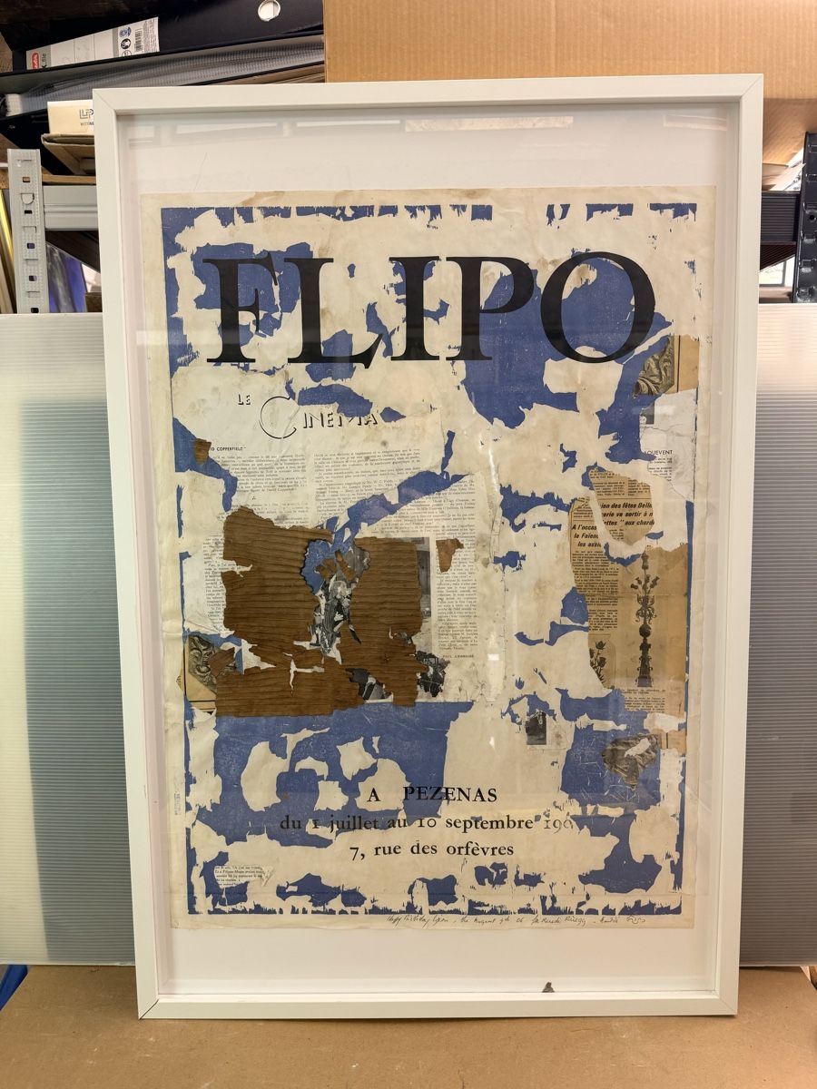 Gemälde: A Pezenas 1993"  Emmanuel Flipo. – Gebraucht aus Solothurn von NUVICO