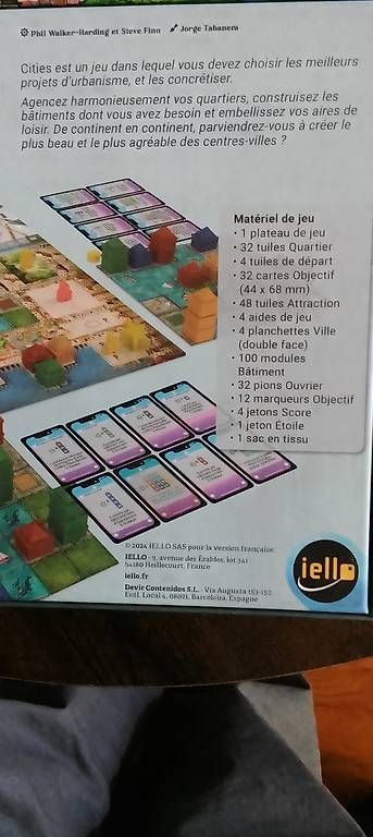 Jeux: Jeu de société Cities  – D'occasion à Le Grand-Saconnex par Jonssi 1
