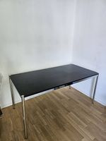 USM Haller Tisch 160x80 cm schwarz