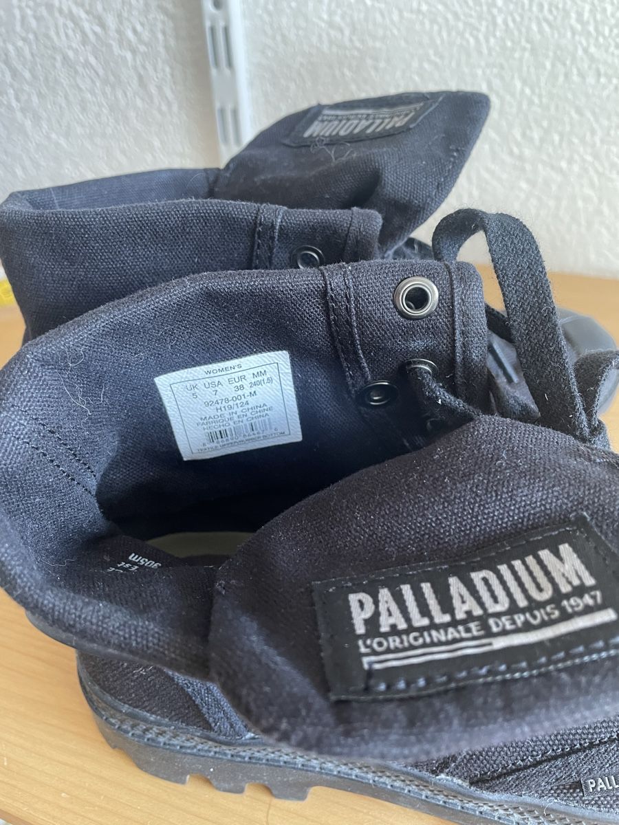 Palladium Scarpe da donna: Palladium noir -  taille 39 comme neuf – Nuovo (secondo la descrizione) da Martigny venduto da Lea_lucci 5