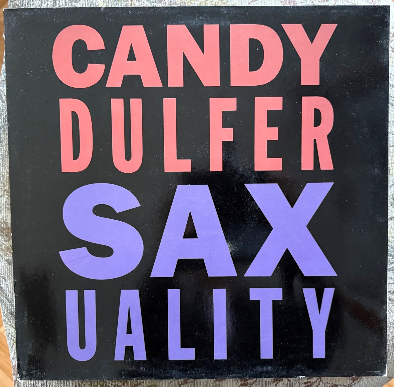 Dischi in vinile: Candy Dulfer Saxuality 12" Vinyl Maxi Single Ariola 1990 TOP – Usato da Aarau venduto da Grogu66