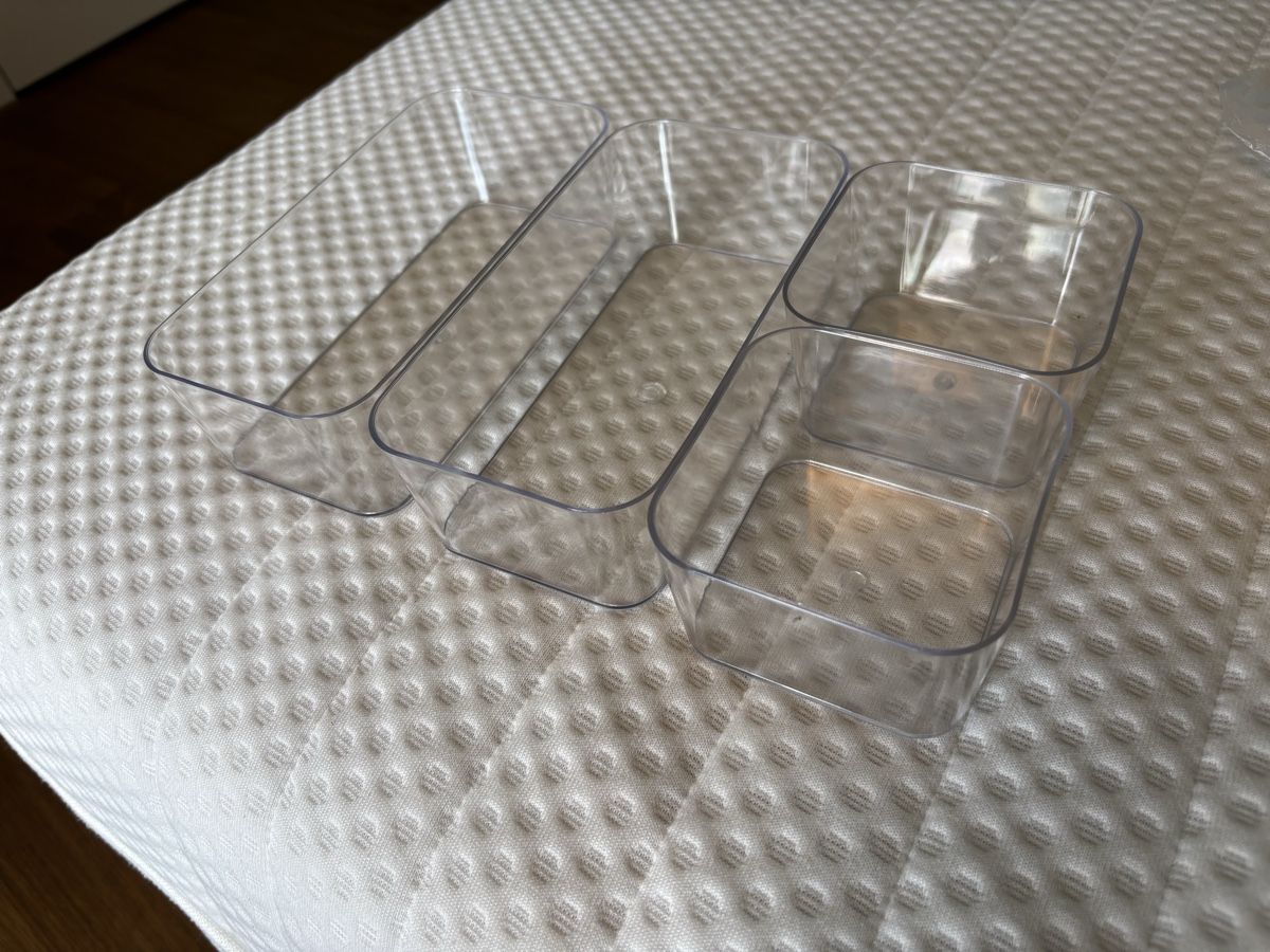 Contenitori & Simili: 4 transparente Aufbewahrungsboxen neu – Nuovo e nell'imballaggio originale da Nottwil venduto da jon_wg27