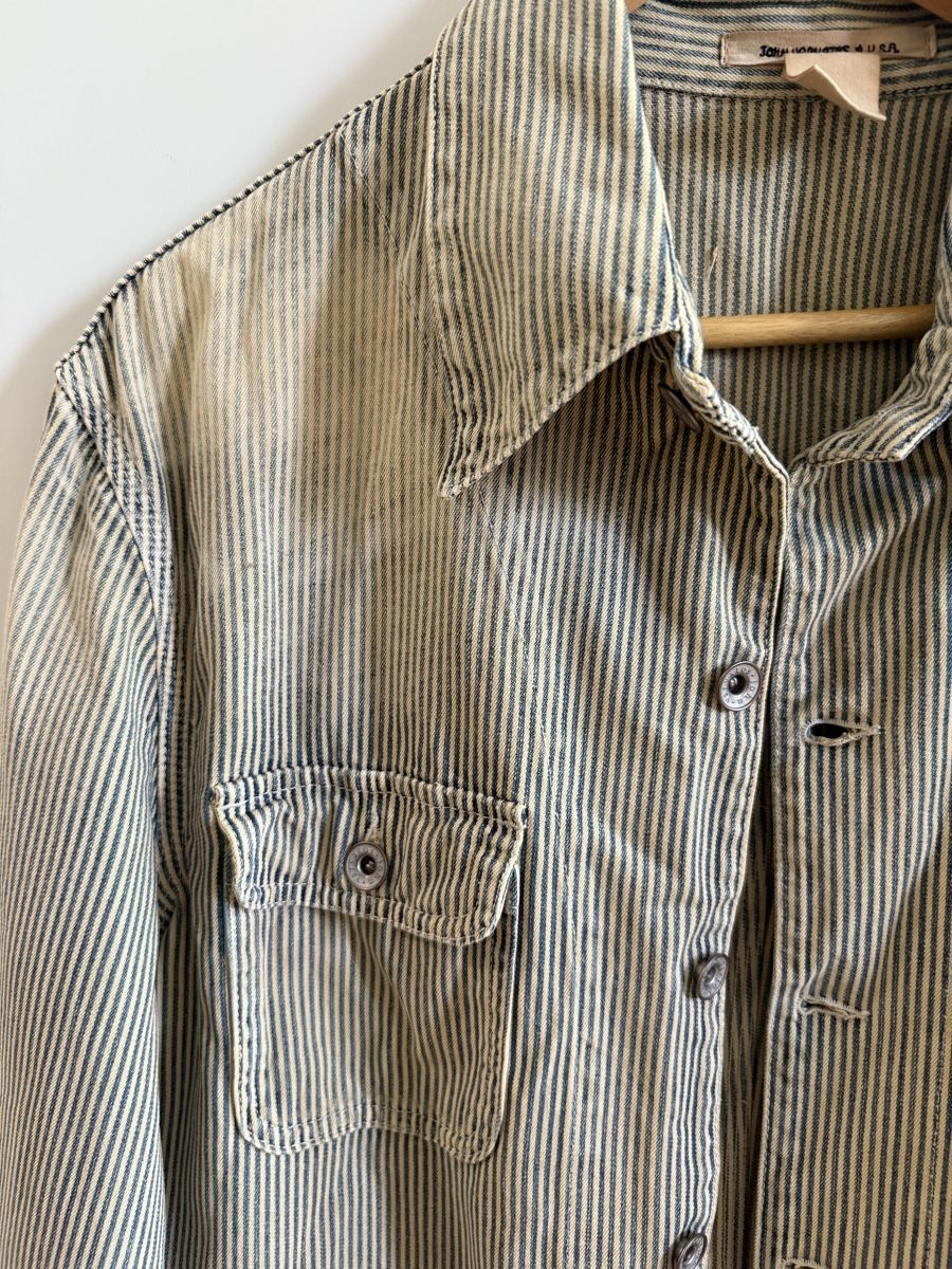Giacche: John Varvatos Wabash stripes washed jacket – Usato da Basel venduto da Horomax 1