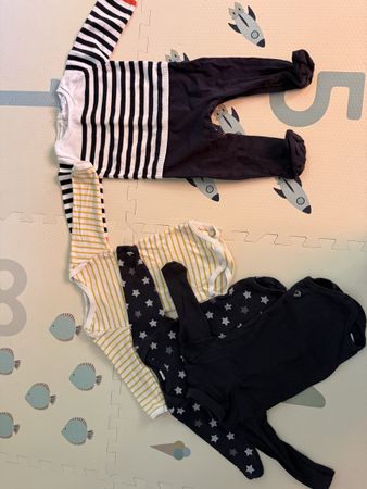 Petit Bateau Bodys & Jacadi Set – Gr. 12M / 74 cm