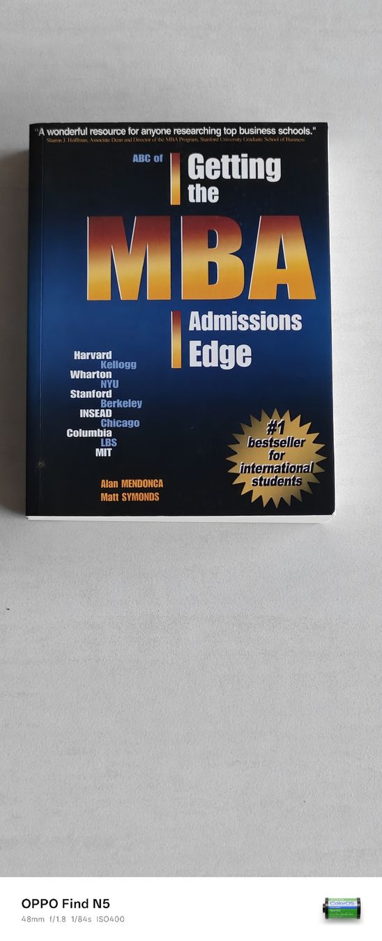 Bücher: getting the MBA – Gebraucht aus stallikon von Dalacoke