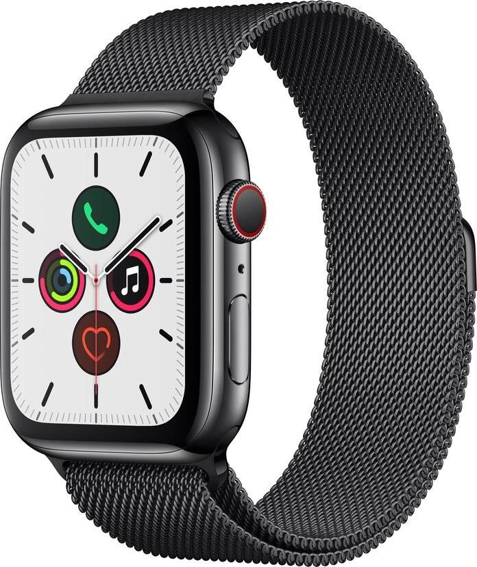 Smartwatch: Apple Watch Series 5, Edelstahl, Cell... – Usato da Steinhausen venduto da verkaufench