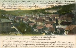 Le Locle  NE   -    Vue générale      en 1903