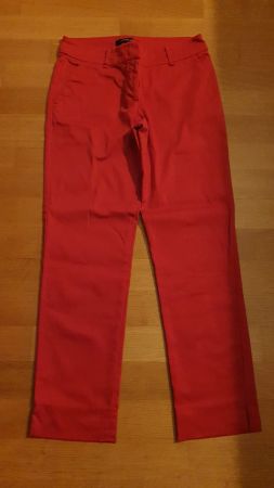 Rote Hallhuber Business Hose, Grösse 36