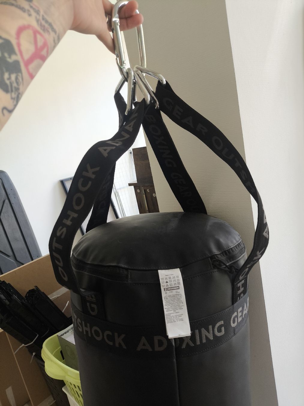 Sacchi da boxe: OUTSHOCK Boxsack 500 Strike 120cm neuwertig – Nuovo (secondo la descrizione) da Winterthur venduto da SabrinaSe 5