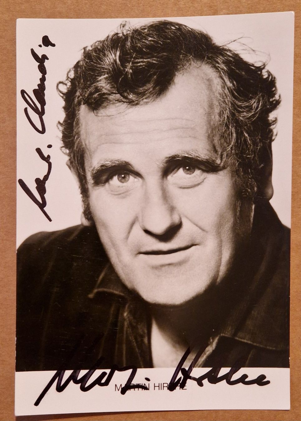 Autographes: Martin Hirthe - Handsigniert – D'occasion à Menziken par Autogramme