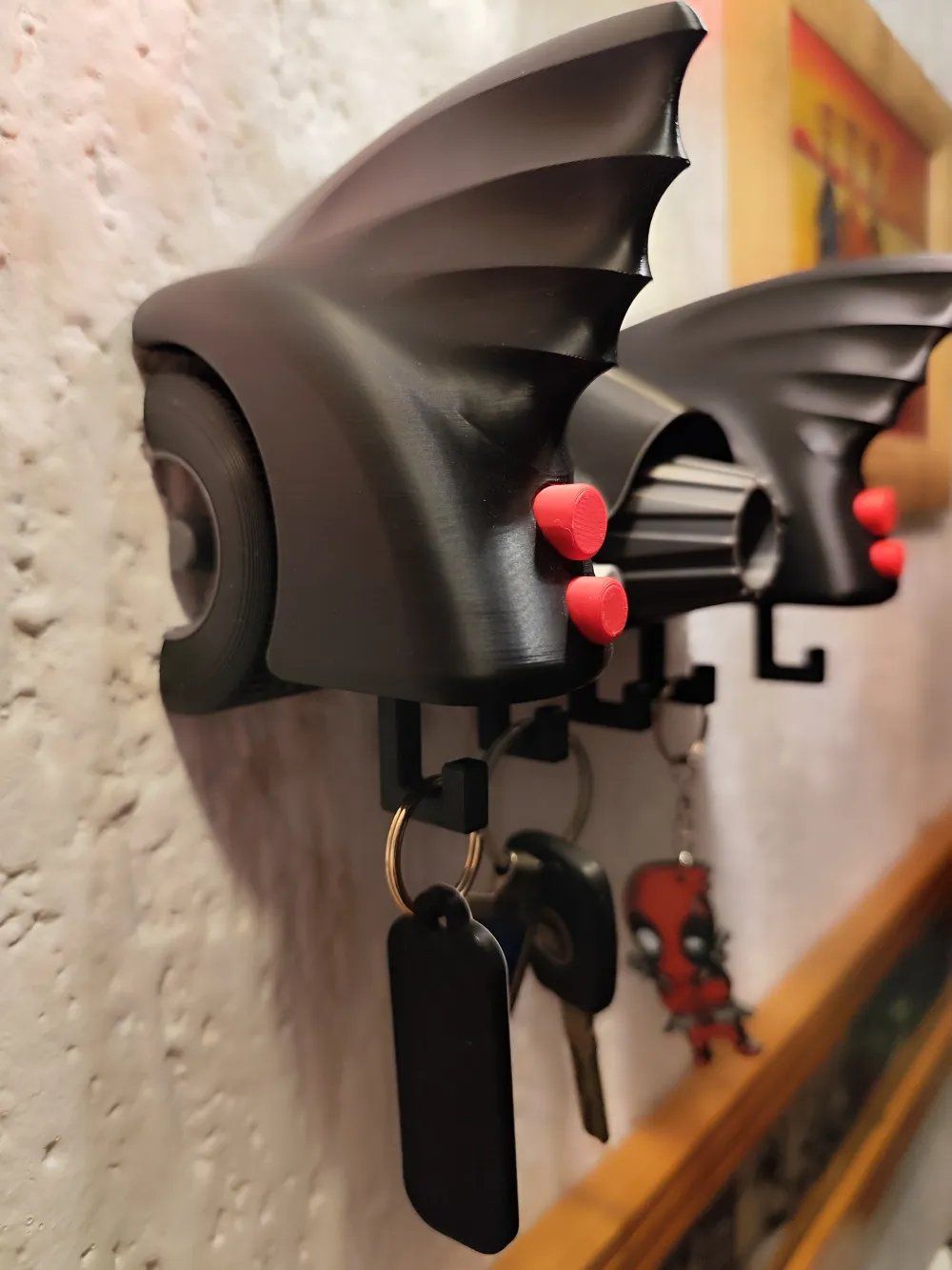 Porte-clés: Batmobil Schlüsselhalter – Neuf (Voir description) à Niederweningen par Wellington3D 7