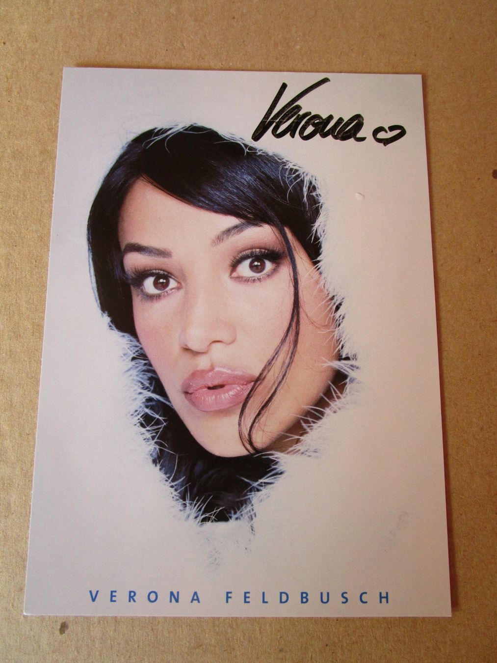 Autographes: VERONA FELDBUSCH AUTOGRAMM ORIGINAL – D'occasion à GUTENSWIL par Alpina6