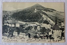 AK BADEN AG, Blick vom Stein gegen Schartenfels