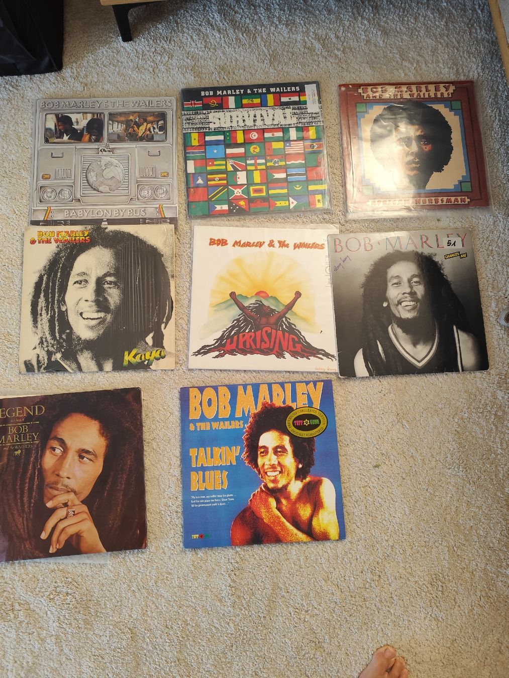 Dischi in vinile: Bob Marley Vinyl 8 Alben – Usato da Zuerich venduto da Culoshaker