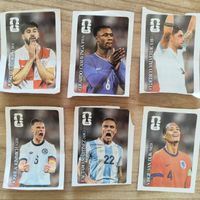 6 Coca Cola Sticker Set WM 2026 - Gvardiol, Valverde,Kimmich