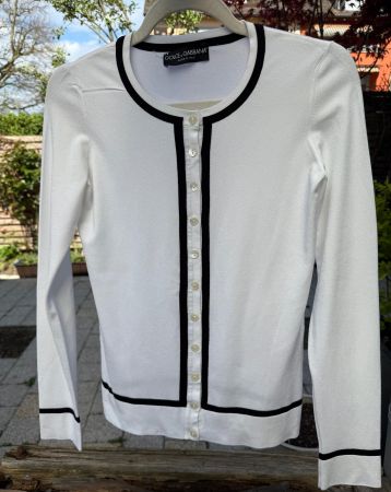 Dolce&Gabbana Bluse Strickjacke (Viskose) Gr. S-36