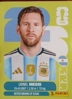 Lionel Messi Sticker Panini guter Zustand